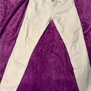 Women’s White Slim Fit Jeans